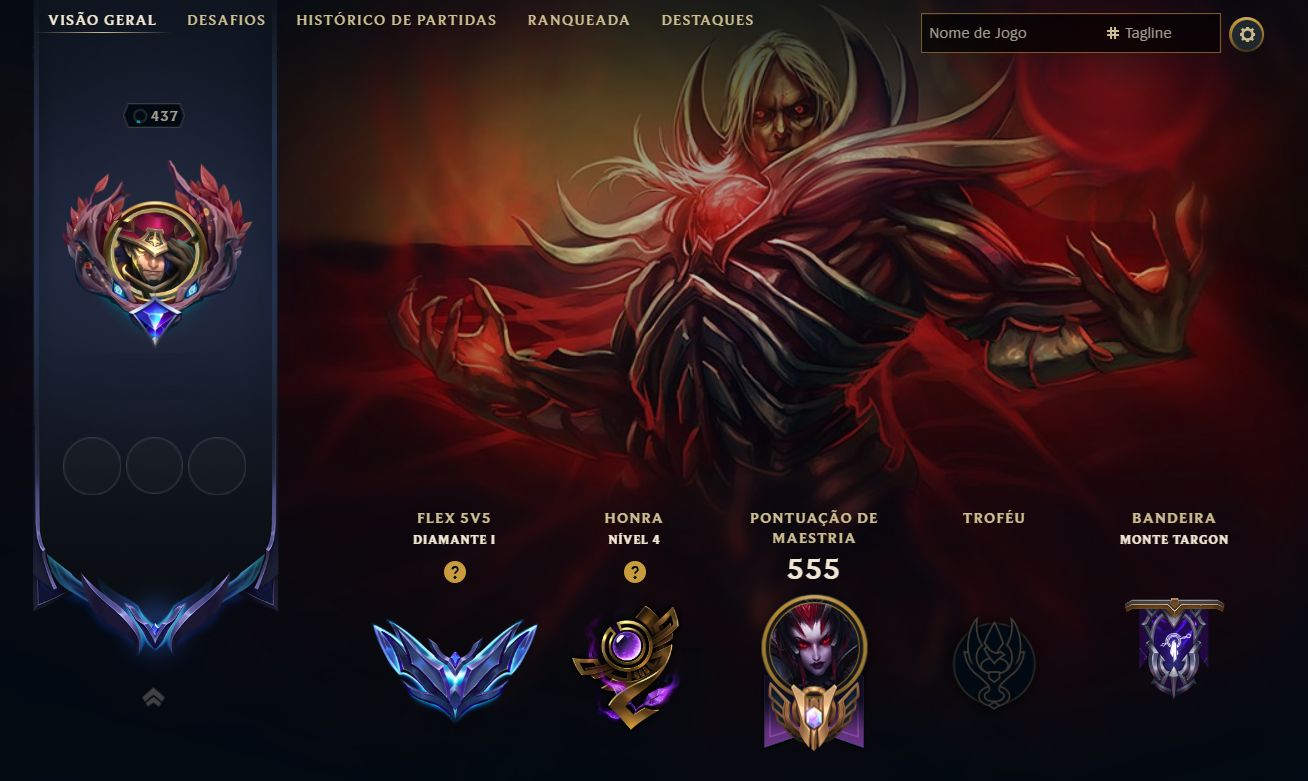 CONTA LOL NV 437 | TODOS CHAMPS | 172 SKINS | ACC OFERTAS | EX-MESTRE/GM