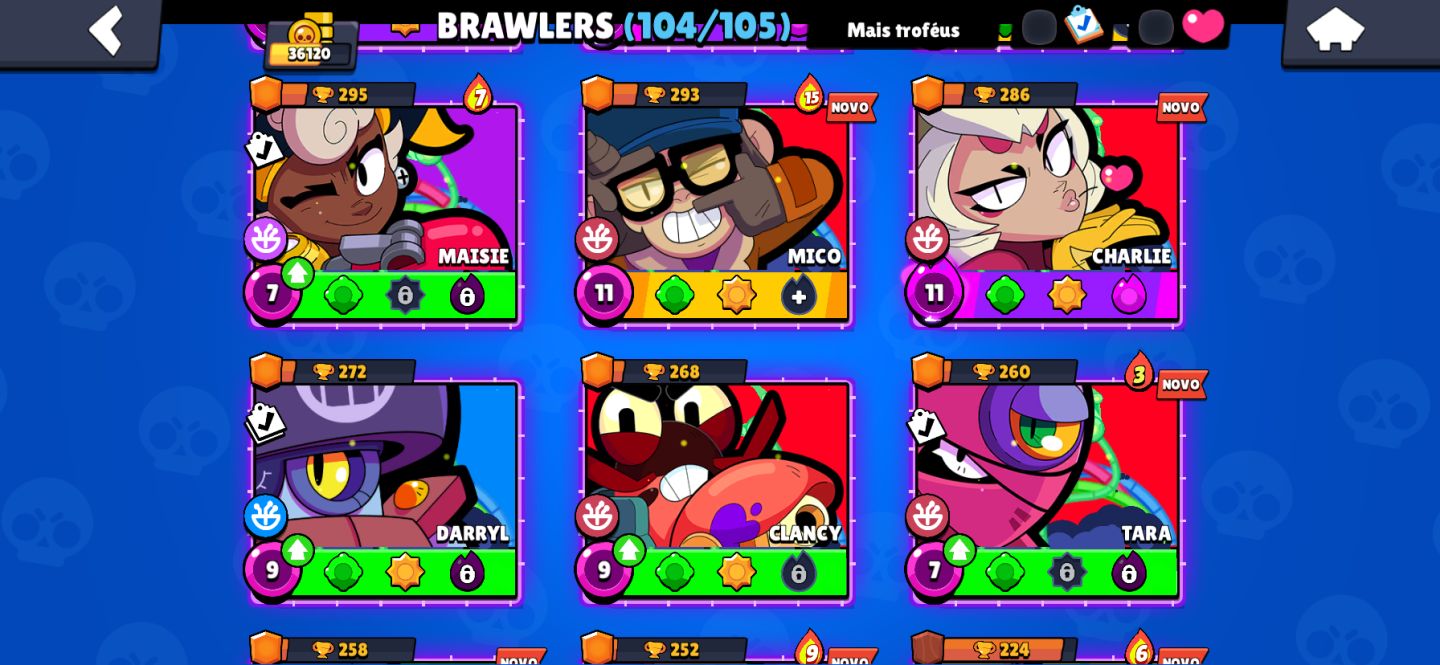 Conta de Brawl Stars rara (leia a descrição)