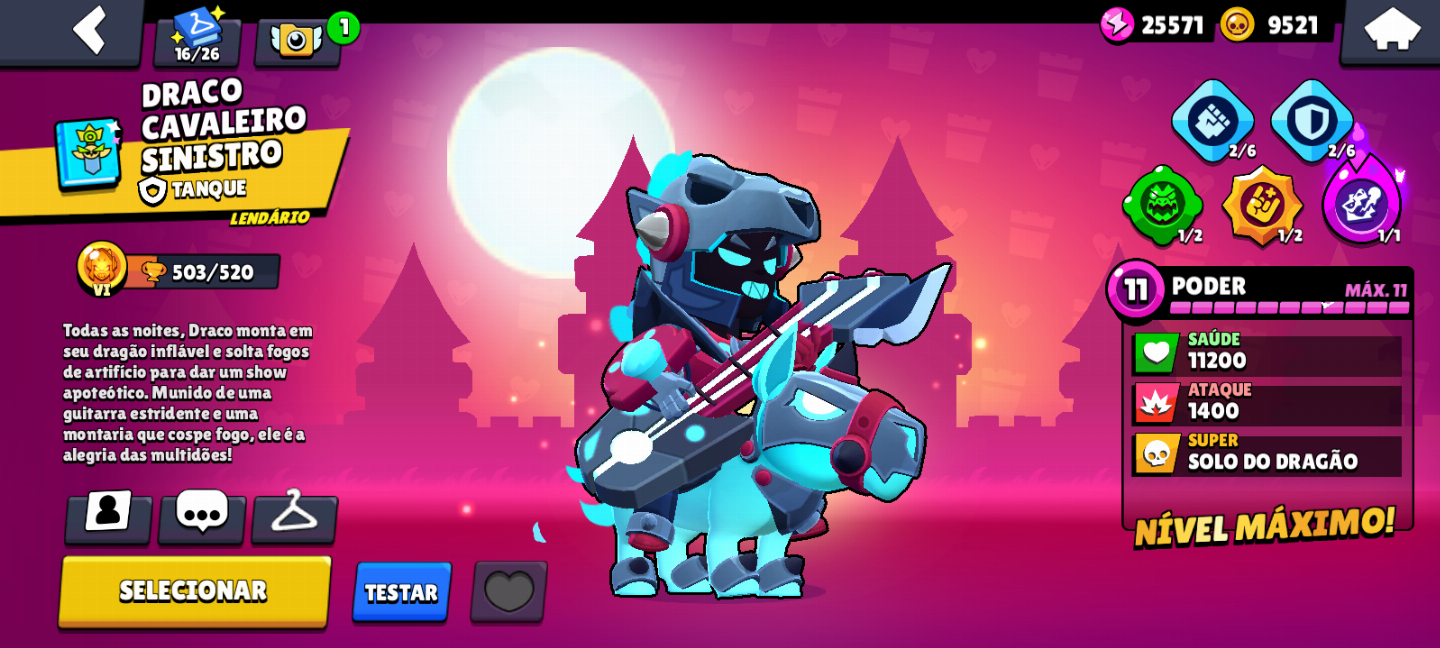 CONTA SUPER RARA BRAWL STARS 30K+ TROFÉUS