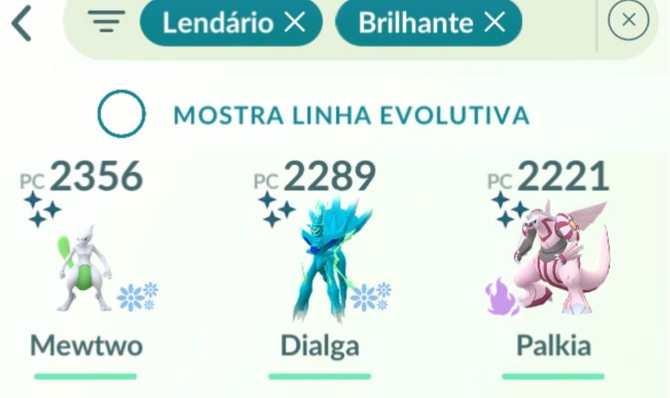 2 lendários shiny fundo + 1 lendário shiny + pokemons 100%- conta pokemon go