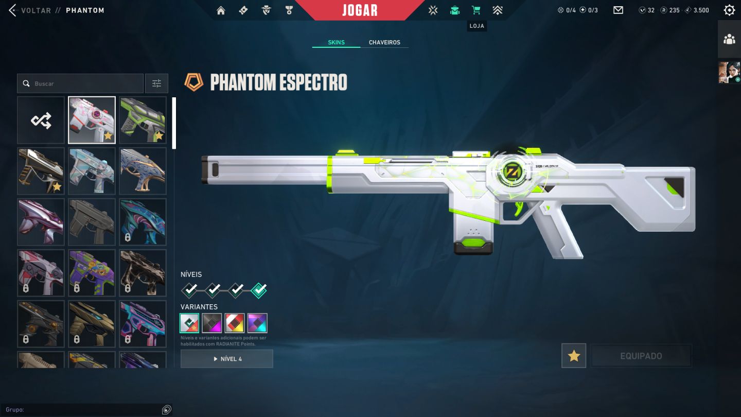 CONTA VALORANT + LOL | COLEÇÃO DE SKINS | MAIS DE R$1.450 INVESTIDOS