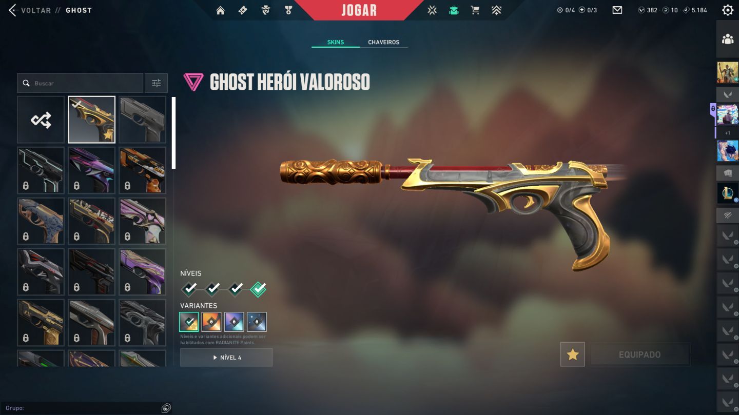 CONTA VALORANT, EX ASCENDENT SKINS FACA, VANDAL, PHANTOM E ETC