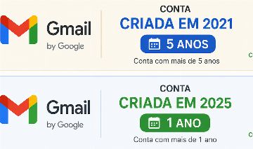 CONTAS GMAIL ANTIGA/Conta Nova+ ENTREGA AUTOMÁTICA