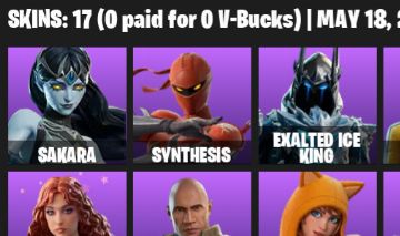 Conta Fortnite 17 Skins | Marty McFly, The Bride, Kai + Conta Diferenciada