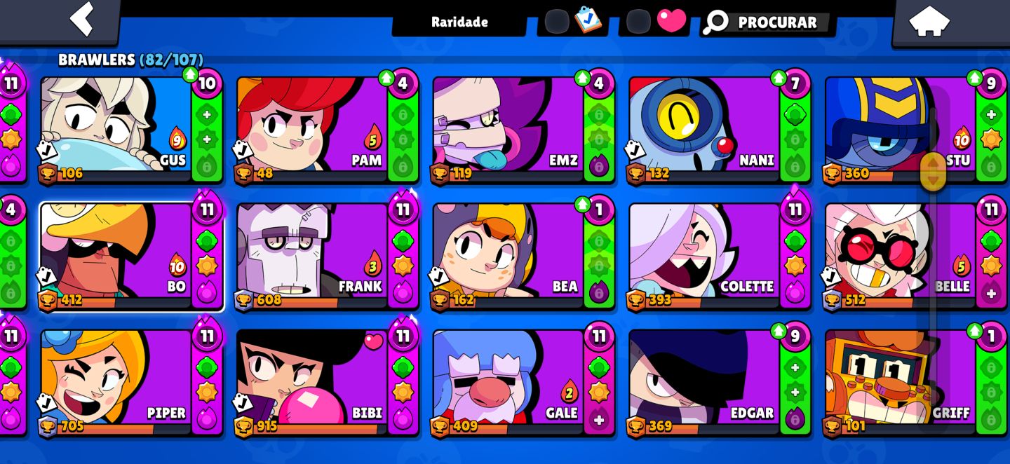 Conta Brawl Stars a venda 24k de troféus