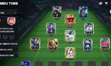 CONTA FC MOBILE GER 115 + NIVEL 38 + 177M MOEDAS + ENTREGA RÁPIDA