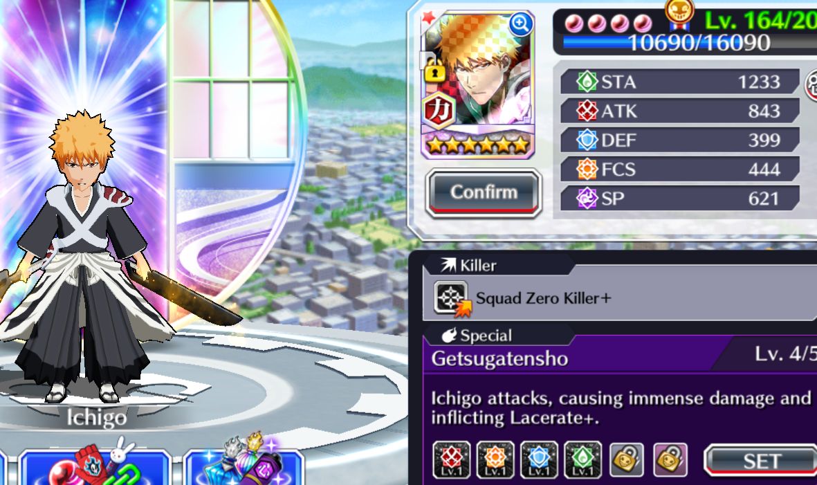 Aizen + Ichigo manga 4/5+ 3k de orbs