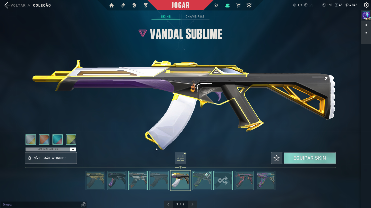 Conta Valorant R$1.379,50 em Skins + Conta LoL com TODOS os Campeões e 152 Skins