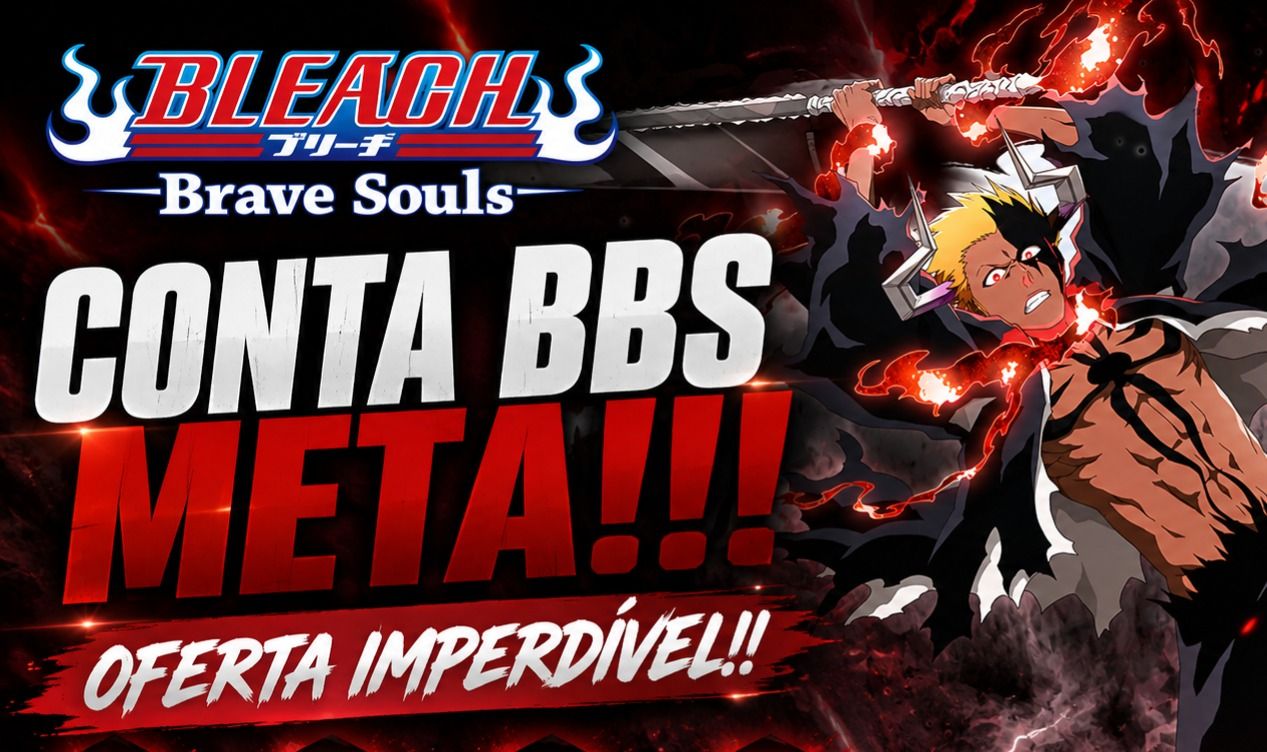 Conta Bleach Brave Souls Meta Global 6K+ Orbs [Oferta Única]