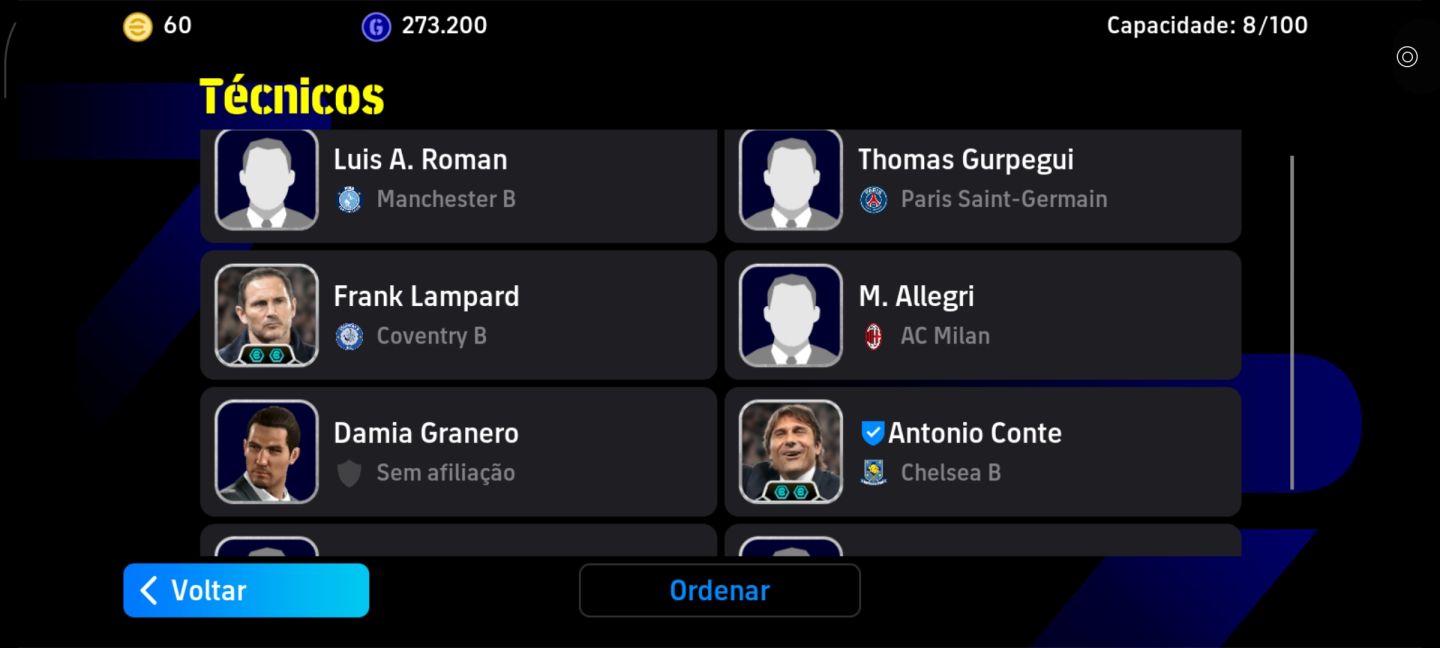 CONTA eFOOTBALL | FORÇA 3186 LENDAS E JOGADORES TOP! CONTE INCLUSO!