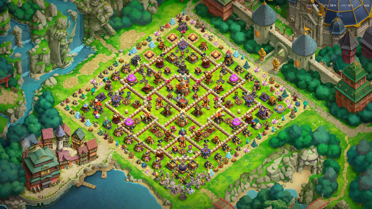 UP SEUS MUROS OU ENCHA SEUS DEPOSITOS - CLASH OF CLANS - SERVIÇO
