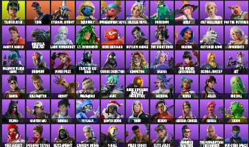 Conta Fortnite 71 Skins | Outlaw Midas, Baymax, Godzilla