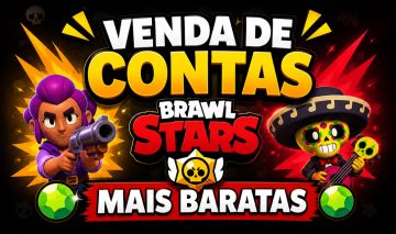 Contas baratas BRAWL STARS da ggmax