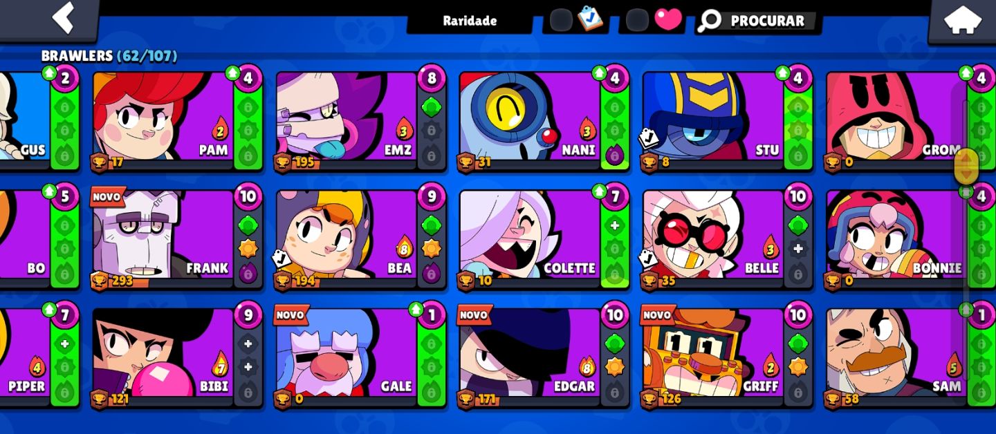 CONTA DE BRAWL STARS (EM PROMOÇÃO) PRONTA PARA JOGAR