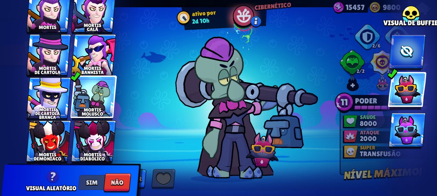 Conta de brawl stars 42k de troféus, desde 2019, várias skins