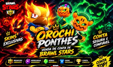 Conta de brawl stars 70k+ várias skins raras valor negociável