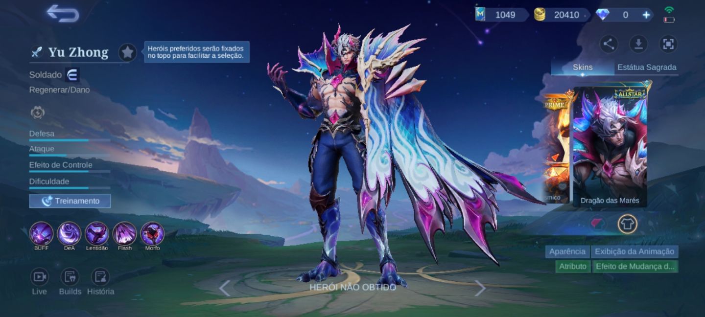CONTA HONRA MÍTICA - MOBILE LEGENDS (+20K BP)