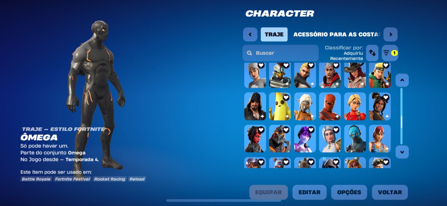 CONTA FORTNITE SKINS RARAS: TRAVIS ESCOOT, REVERSA NEO ENTRE OUTRAS