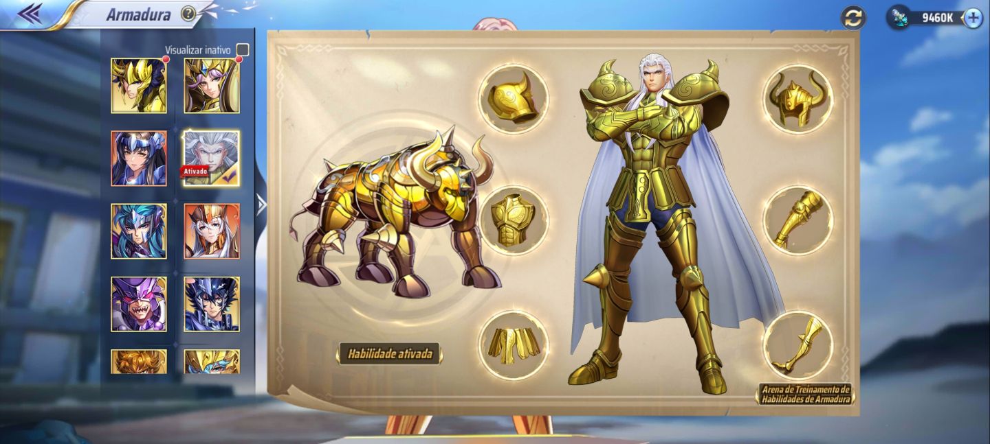 CONTA SAINT SEIYA AWAKENING