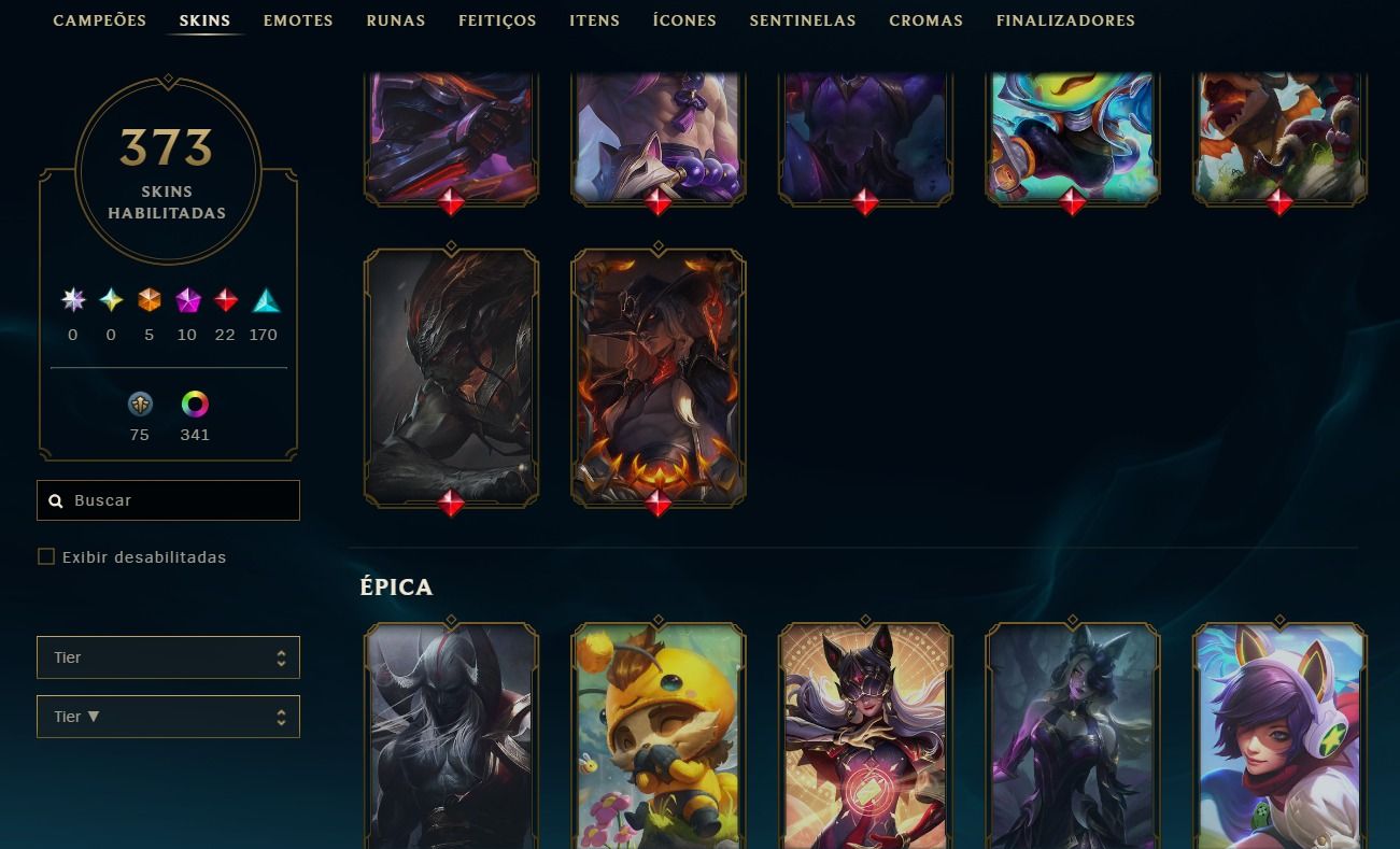 CONTA LEAGUE OF LEGENDS LEVEL 700+ | 10 SKINS MITICAS / FULL ACESSO + ESSENCIA