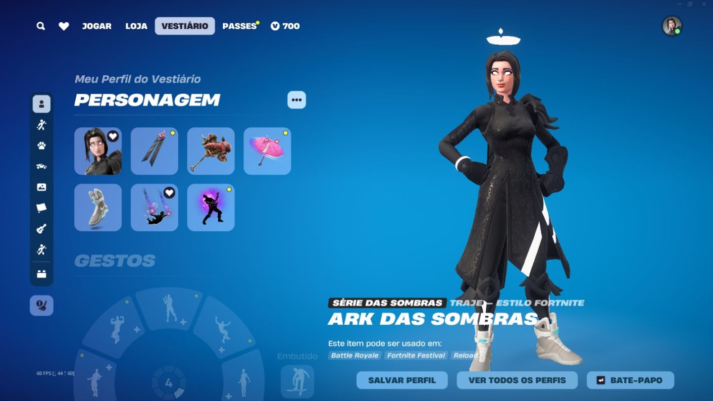 Conta fortnite