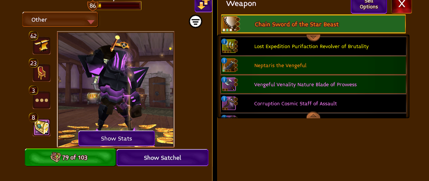 Conta de arcane legends