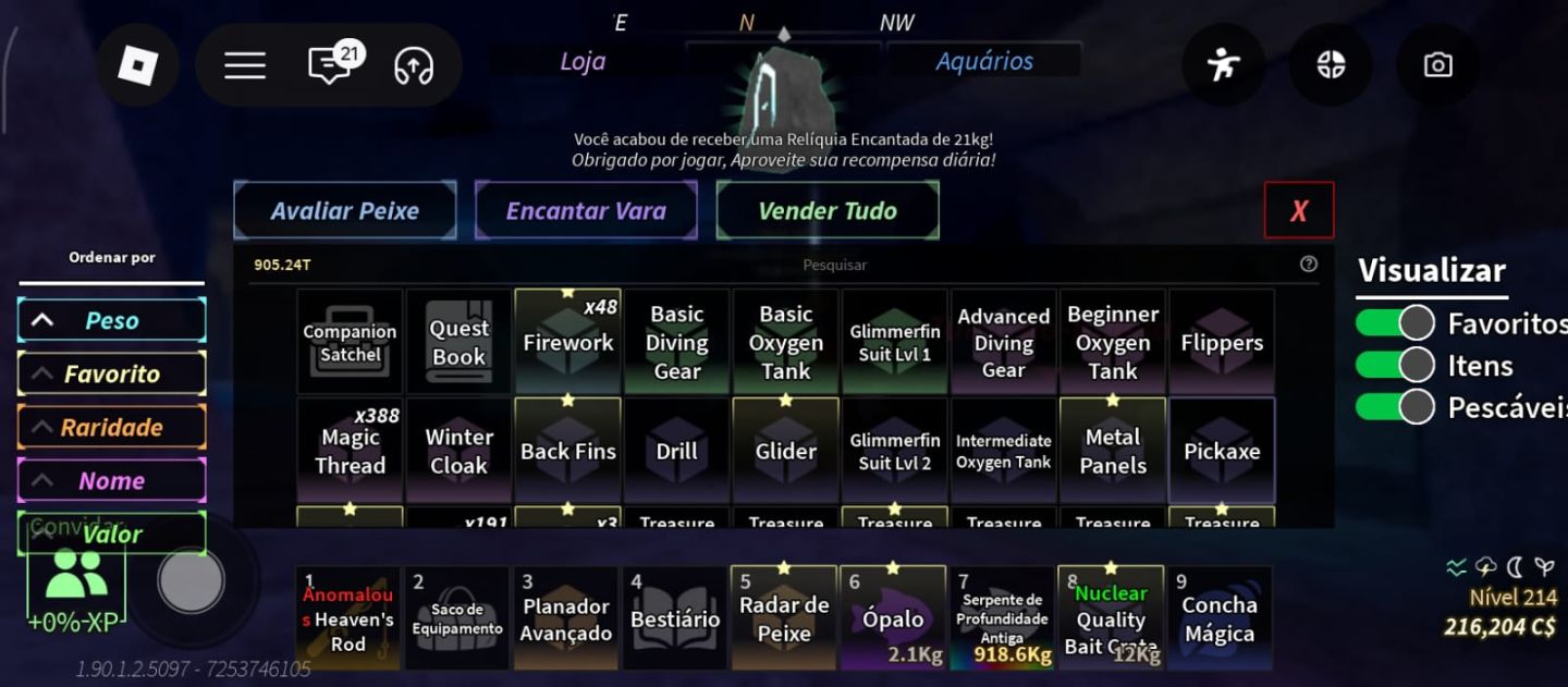 Conta muito boa do roblox que tem muita coisa em todos os jogos bons