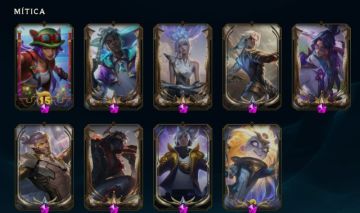 Desapego conta lol 8 skins Prestigio