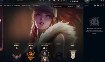Conta LOL (Main Akali 1 Milhão) 17 Skins Akali e 3 Prestigios (157 Skins)