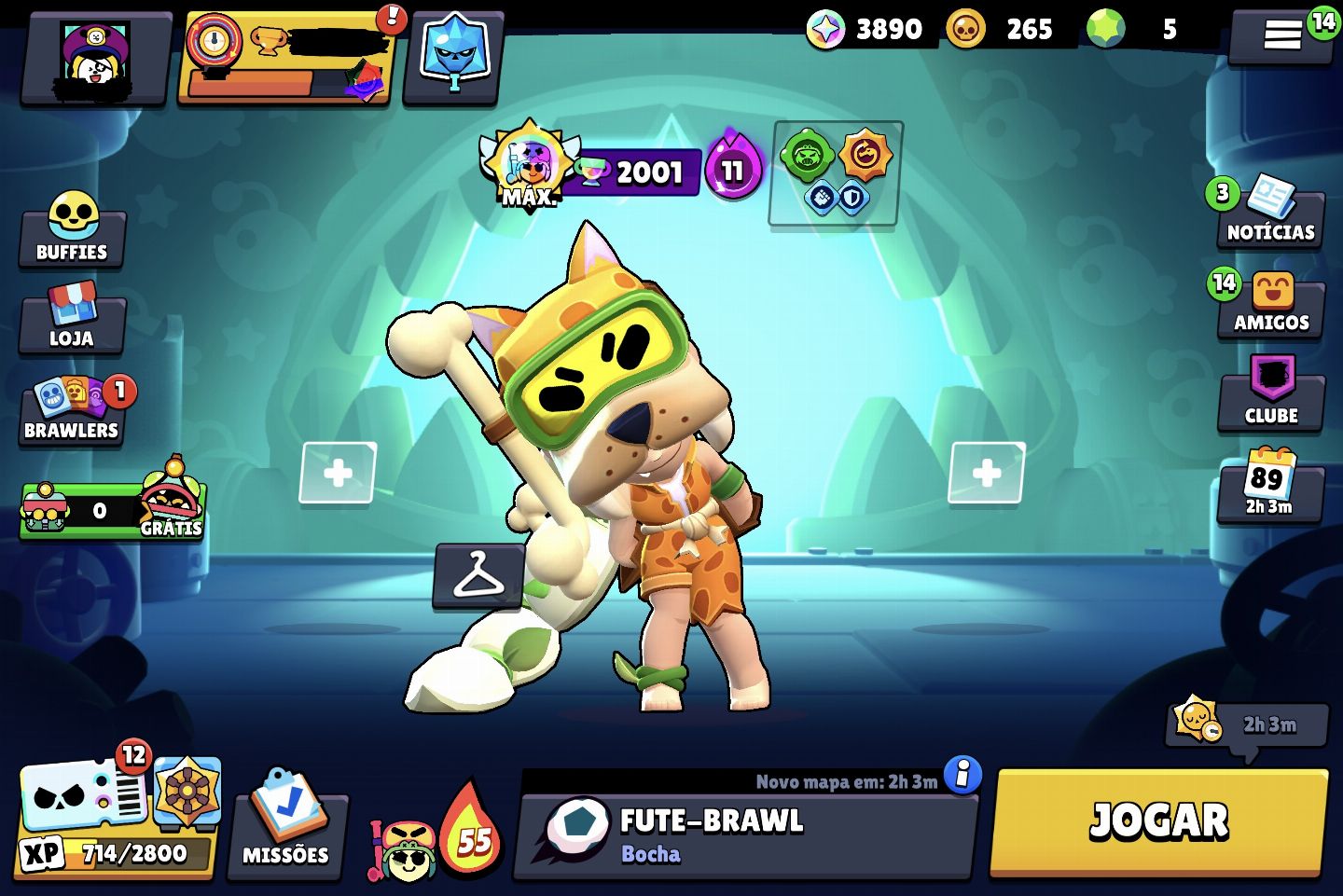 BRAWL STARS ELOJOB UPO MESTRE, PRESTIGIO 1-2-3 NO BRAWLER E MAIS.