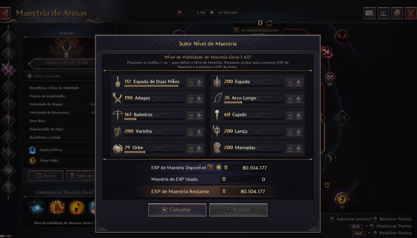 Conta Throne And Liberty 8.5k GS+