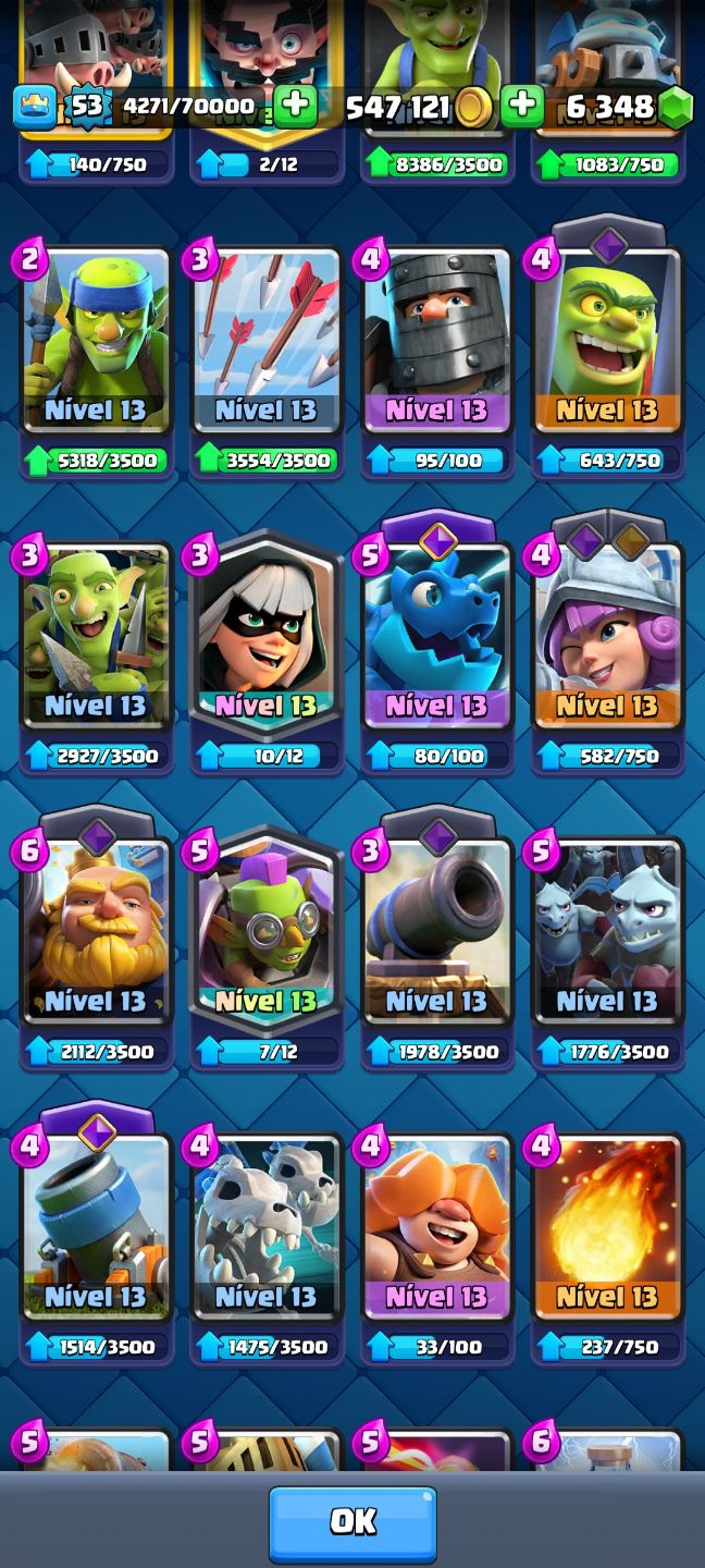 CONTA RARA CLASH ROYALE + CONTA BRAWL STARS MEDIANA