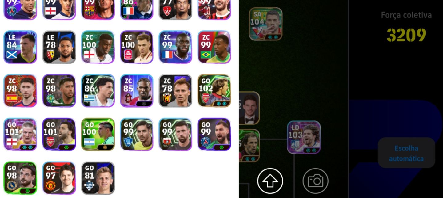 Conta de efootboll com Ibra 109