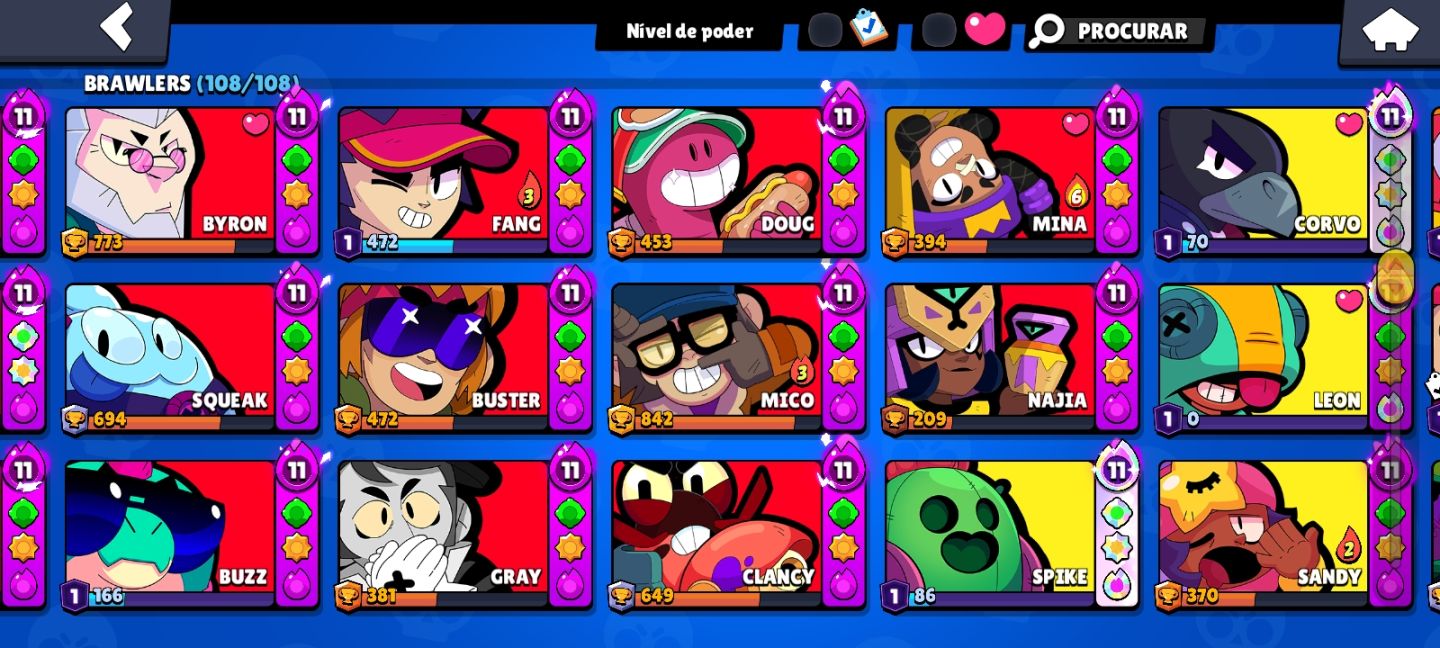 Venda de conta Brawl stars!