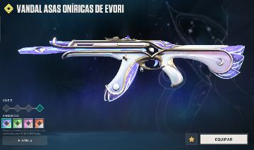 CONTA VALORANT FA 41 SKINS | VANDAL EVORI E GAIA | IGNITE FAN - GOLD 3