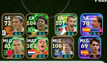 Conta Efootball com Zola + Sneijder + Bebeto + Pepe e Muito Mais