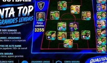Efootball Mobile | Elenco Forte, Lendas e Cartas 100+