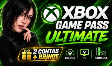 XBOX GAMEPASS ULTIMATE +1 CONTA GRÁTIS (PC/CONSOLE/XCLOUD) ENTREGA AUTOMÁTICA