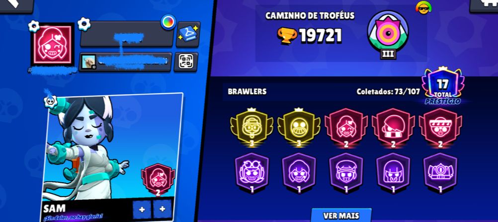 CONTA DE BRAWL COM 2 PRESTÍGIOS 3