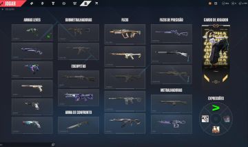 CONTA VALORANT +R$1600 GASTOS, ASCENDENTE, SKINS EXCLUISIVAS...