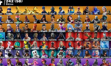 CONTA FORTNITE +200 SKINS - SKINS EXCLUSIVAS