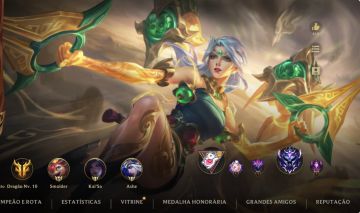 CONTA WILD RIFT FOCADA EM ATIRADOR 8 MITICAS