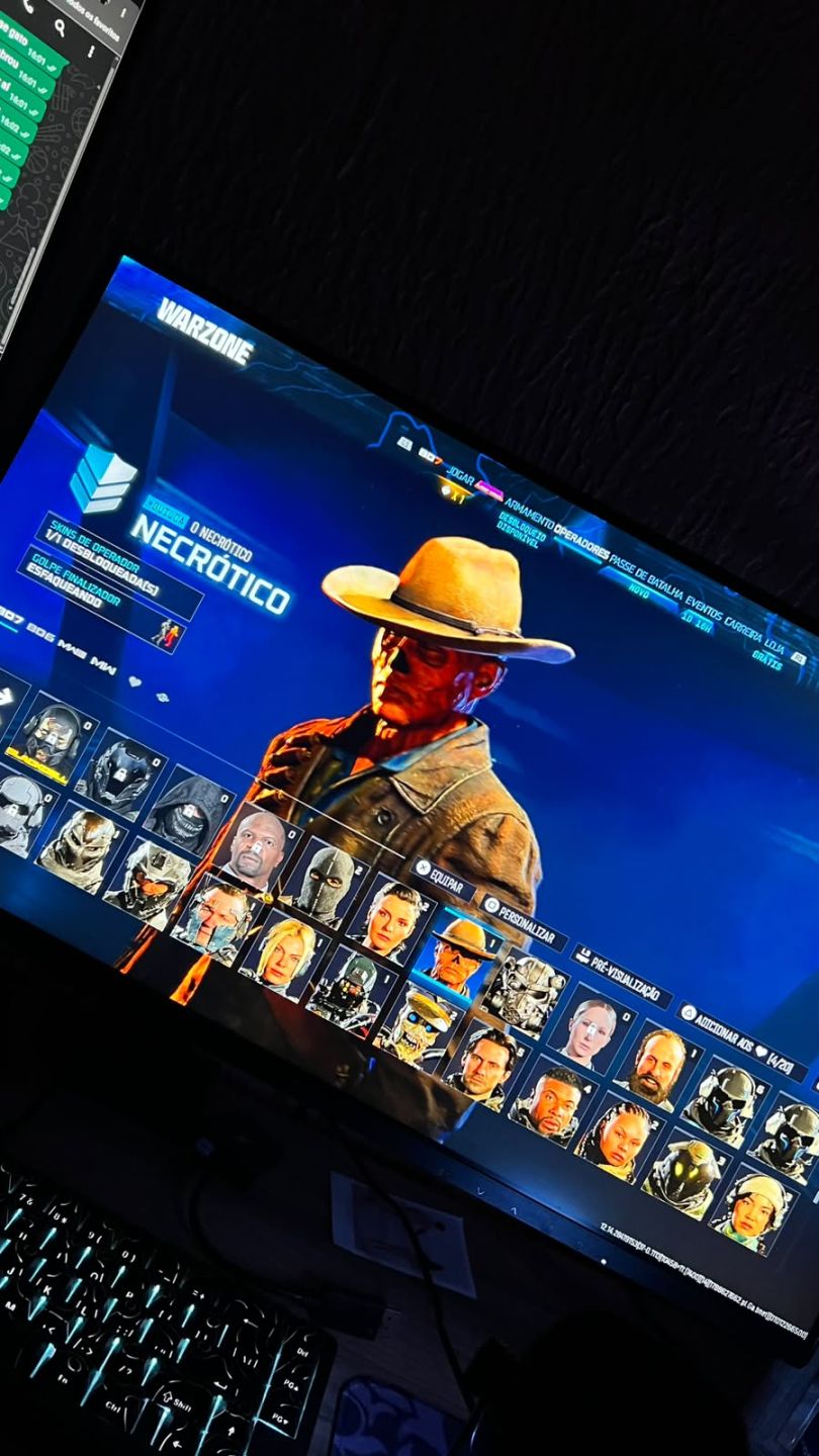 CONTA WARZONE 50 WIN STREAK + T800