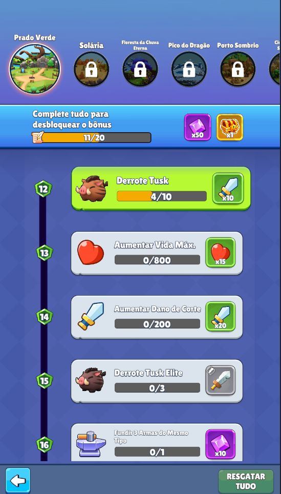 SKULL HERO XP FARM RPG | GEMAS + PERGAMINHOS DE MELHORIA | ENTREGA RÁPIDA