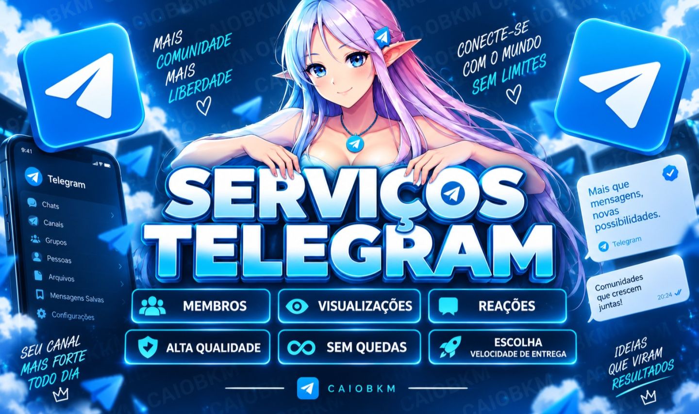 (MENOR PREÇO DO SITE) SERVIÇOS TELEGRAM - VIEWS, REAÇÕES E MEMBROS