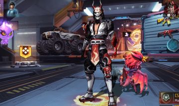 Conta freefire com samurai escarlate nível 13