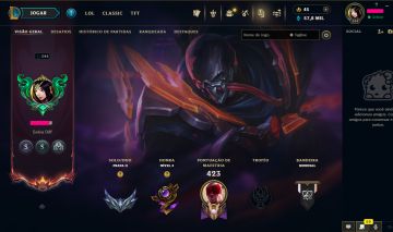 CONTA LOL 215 SKINS | TODOS CAMPEÕES