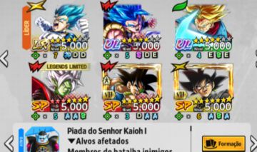 DB LEGENDS, LR VEGETO BLUE, UL TRUNKS, UL GOGETA BLUE + LFS