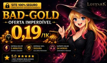 LOST ARK - GOLD PROMOÇÃO , FAST - Taxas por nossa conta