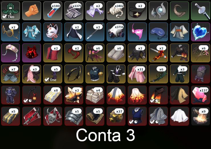 Contas Upadas Project Slayers 2